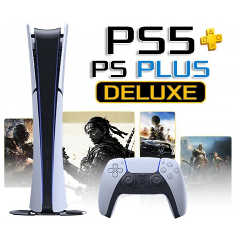 Sony PlayStation 5 Slim 1TB + подписка PS Plus 12 мес.